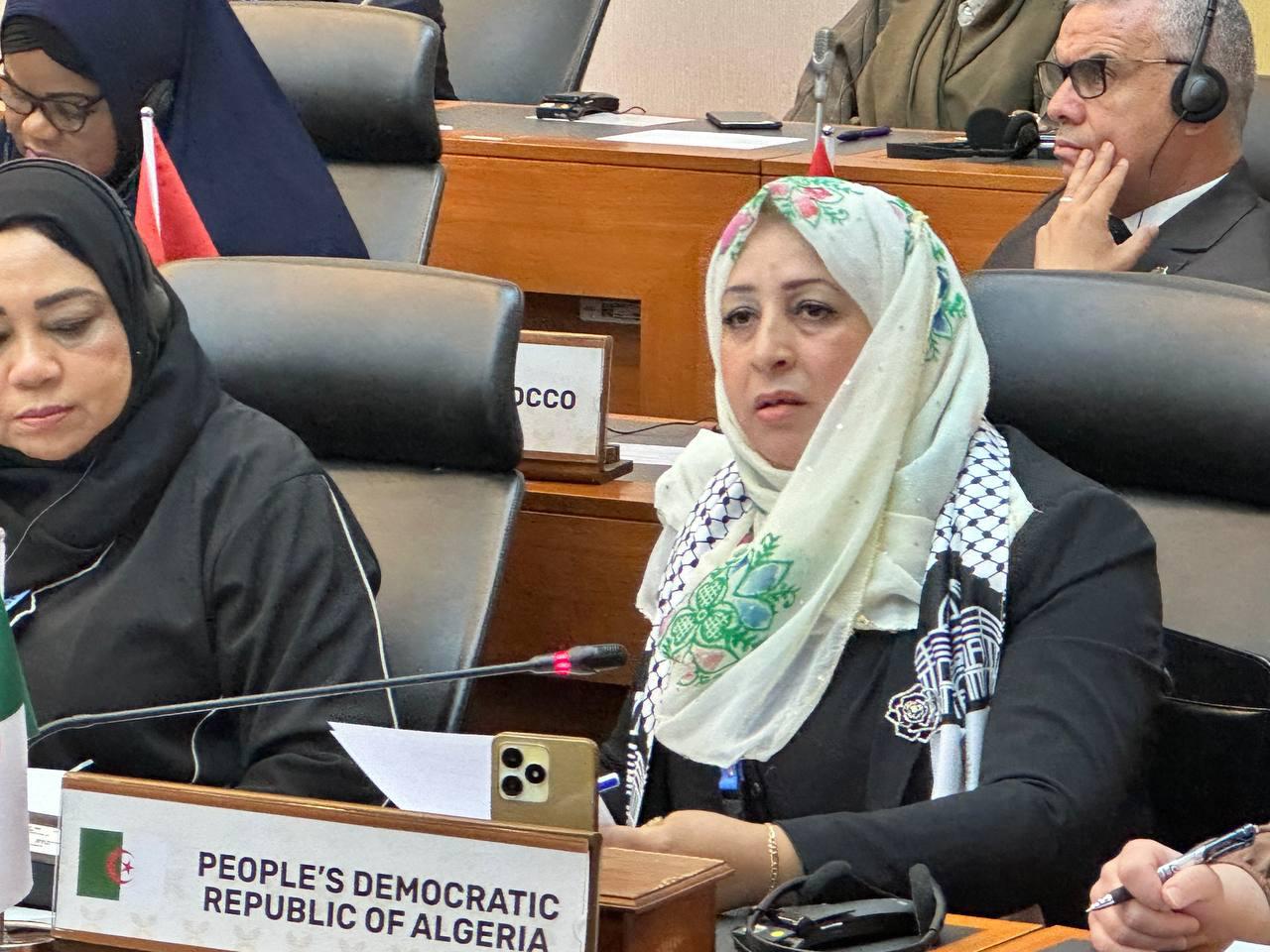 النائب سهيلة أقوجيل تندد بمعاناة المرأة الفلسطينية في غزة