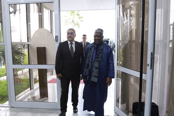 النائب محمد يزيد بن حمودة يستقبل الأمين العام لاتحاد مجالس الدول الأعضاء في منظمة التعاون الإسلامي
