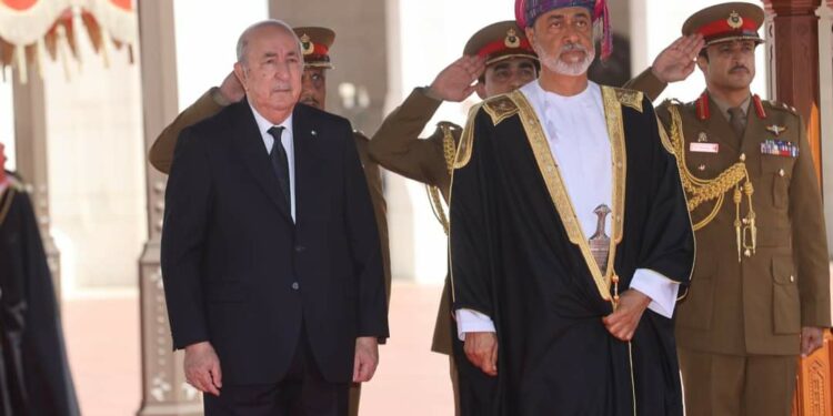 سلطان عُمان في زيارة دولة إلى الجزائر