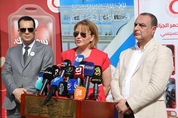 حملاوي تشرف على انطلاق الحملة الوطنية للتبرع بالدم
