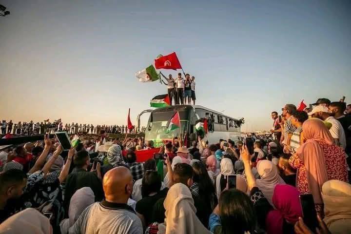 “قافلة الصمود” لكسر حصار غزة تعود إلى تونس