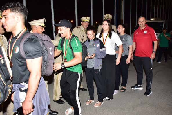 الوفد العسكري الجزائري يحقق نتائج مشرفة في البطولة العالمية العسكرية الأولى للفنون القتالية بألمانيا