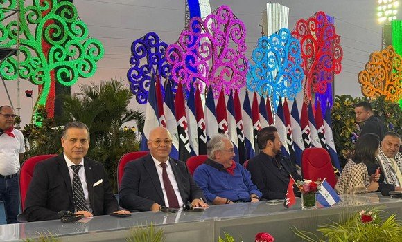 ربيقة يشارك بنيكاراغوا في مراسم الاحتفال بالذكرى الـ46 لانتصار الثورة الساندينية