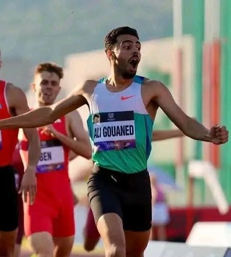الجزائري محمد علي غواند يحقق رقم قياسيا شخصيا جديدا