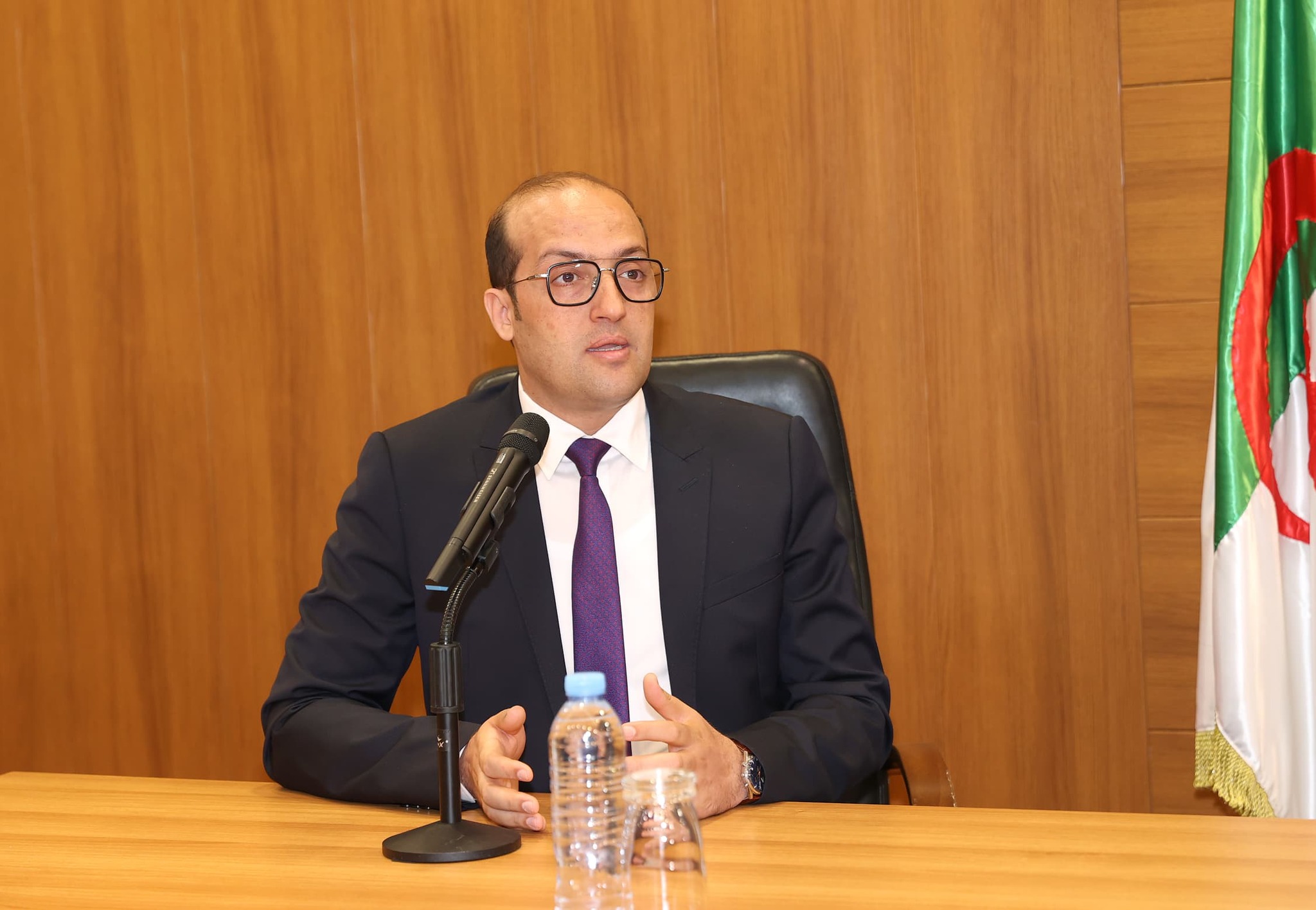 سليمان أعراج أمينا عاما لوزارة الاتصال