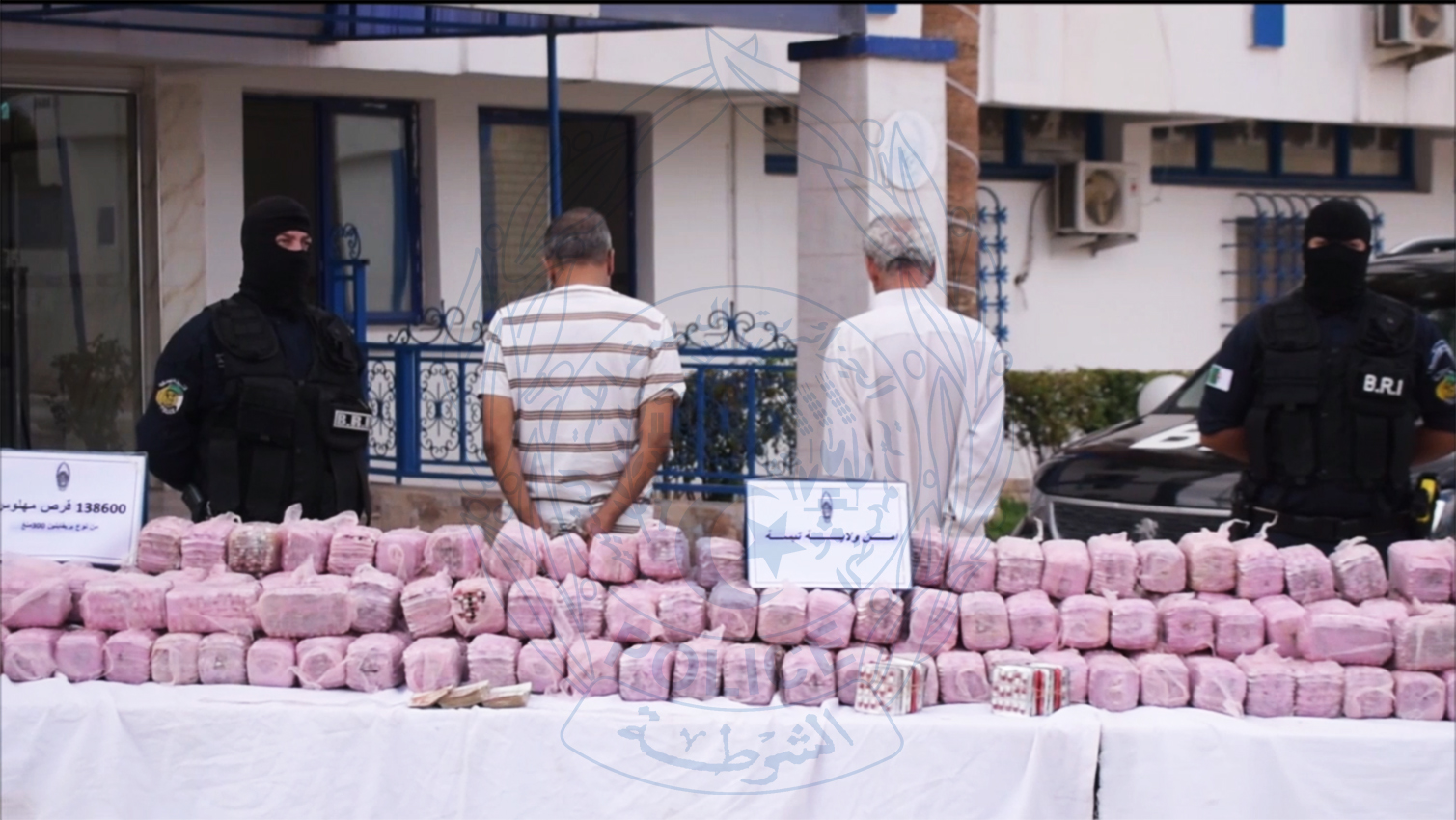تبسة.. ضبط ما يقارب 139 ألف كبسولة من المؤثرات العقلية