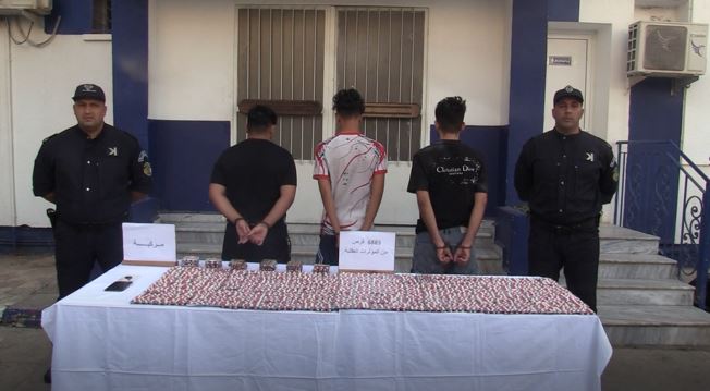 ضبط أزيد من 06 ألاف كبسولة من المؤثرات العقلية بزرالدة