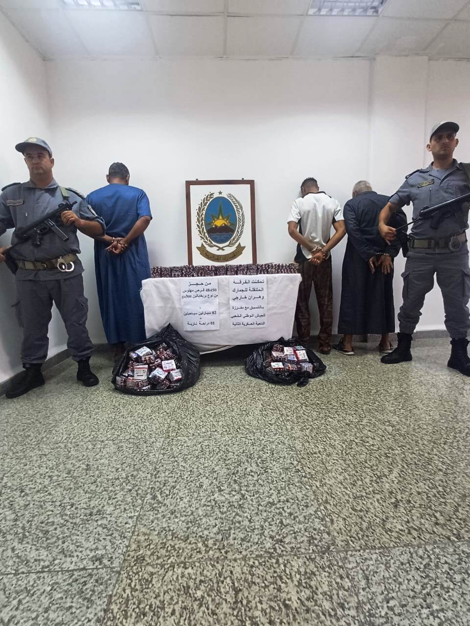 حجز أكثر من 48 ألف قرص “بريغابالين” بوهران