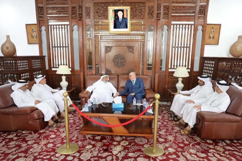 بلمهدي يستقبل وزير الأوقاف والشؤون الإسلامية لدولة قطر