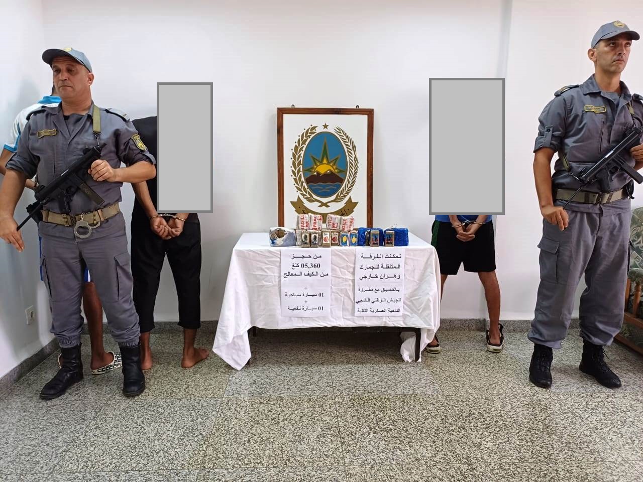 حجز أكثر من 5 كلغ من الكيف المعالج وتوقيف 3 أشخاص في عملية نوعية بوهران