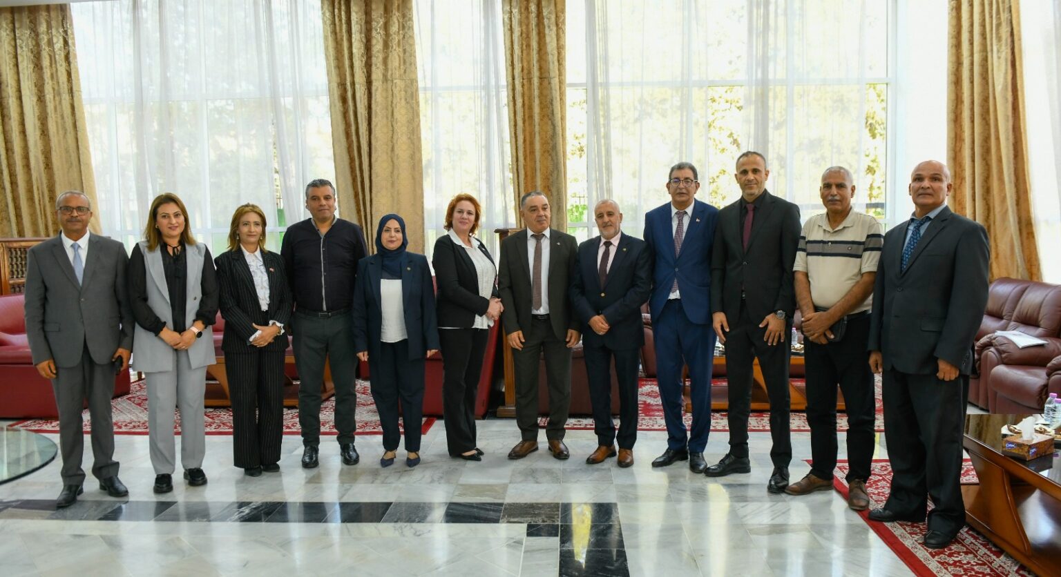 وفد عن مجموعة الصداقة البرلمانية “التونسية- الجزائرية” يحل بالجزائر